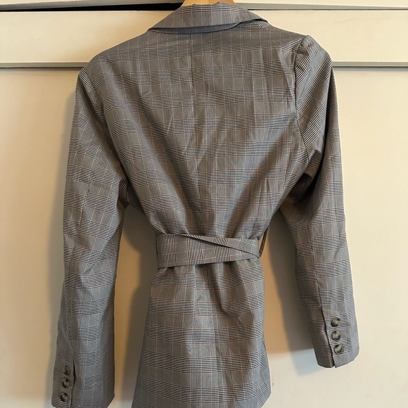 Lumiere Belted Blazer Jacket Size L - Picture 2 of 2